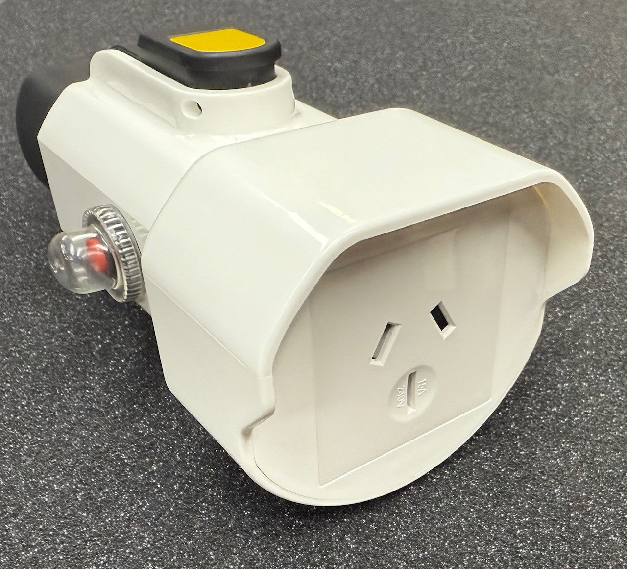 Dave Portable - C2L - Charger to Load - Type 2 EV Charger Male Plug to AUS/NZ 15 Amp Outlet with circuit breaker